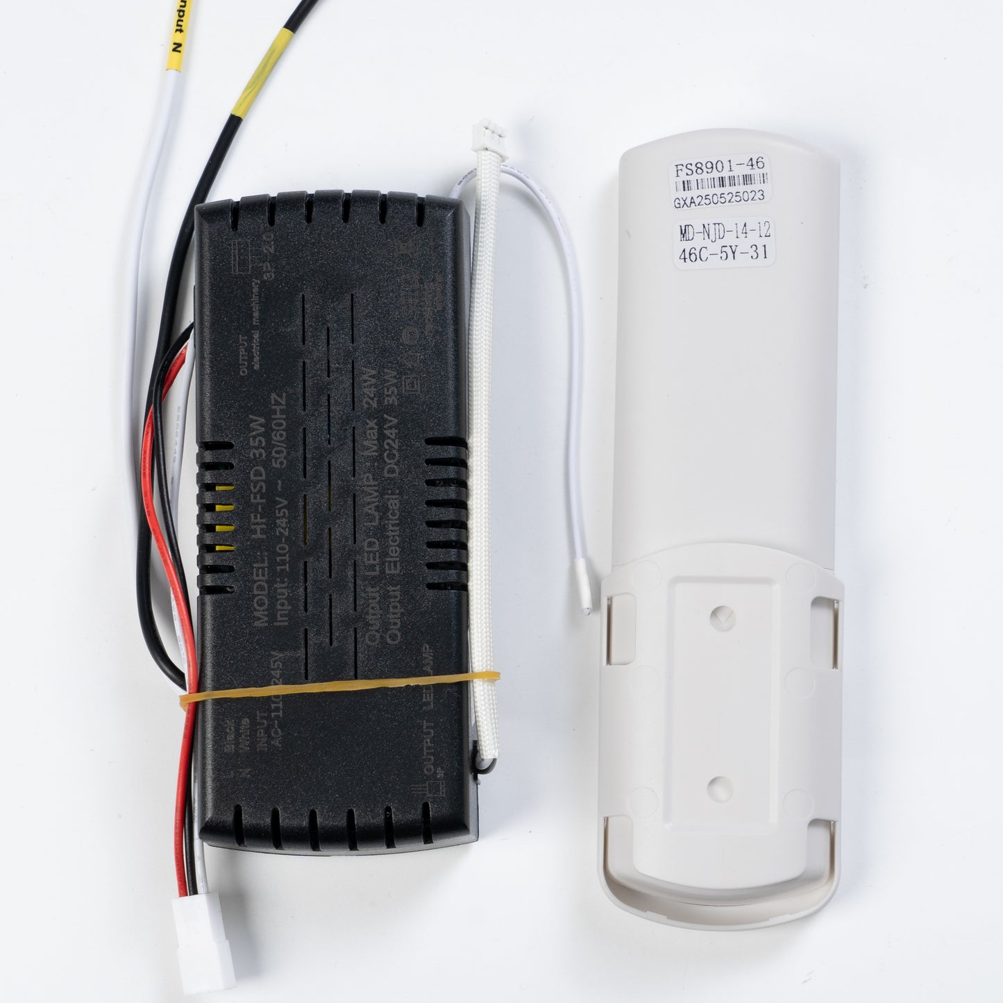 Fan Remotes and Receiver for Model GLX099