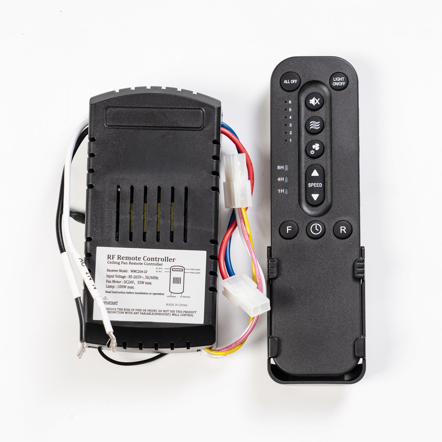 Fan Remotes and Receiver for Model GLX120-D
