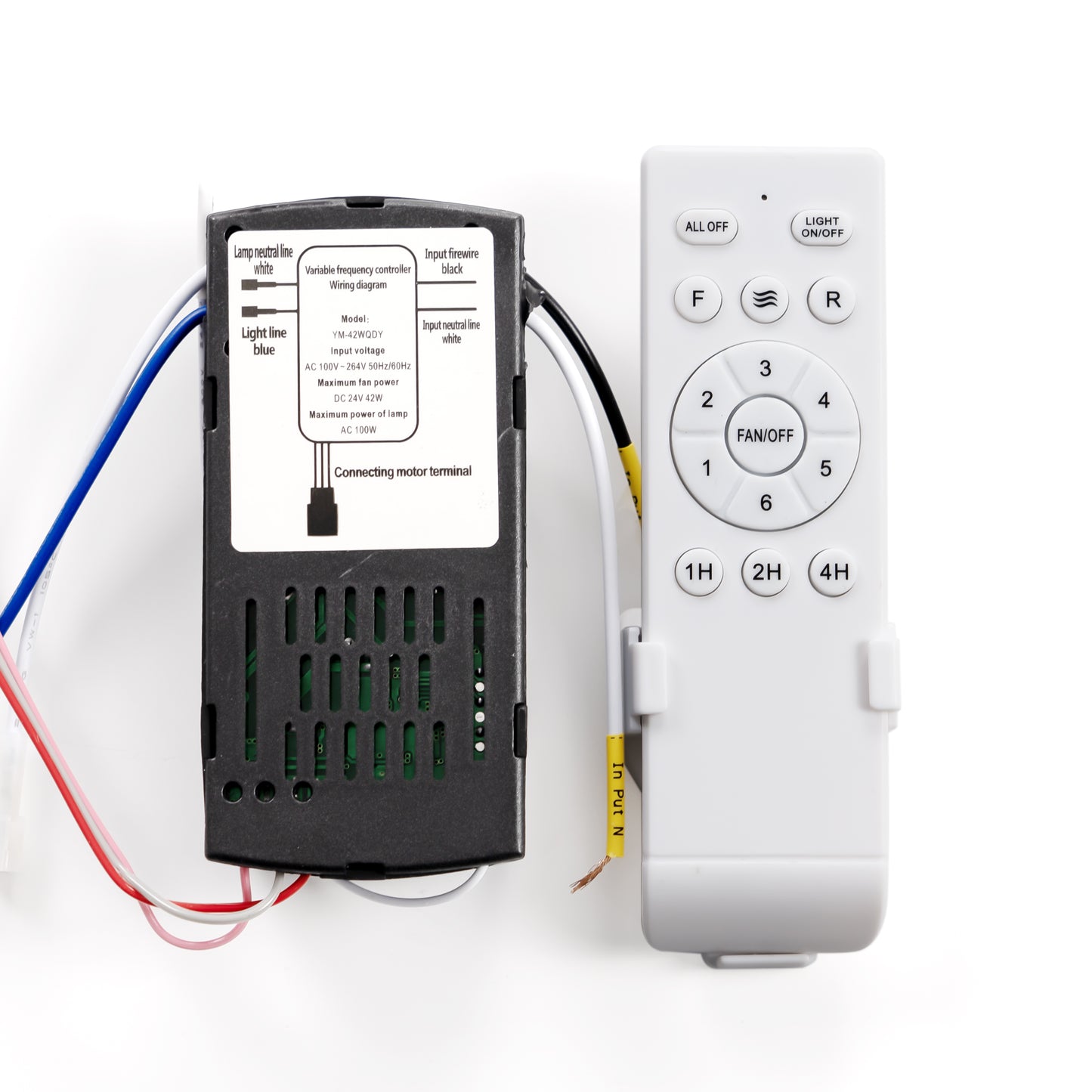 Universal Ceiling Fan with Light Remote Control Kit (HC01)